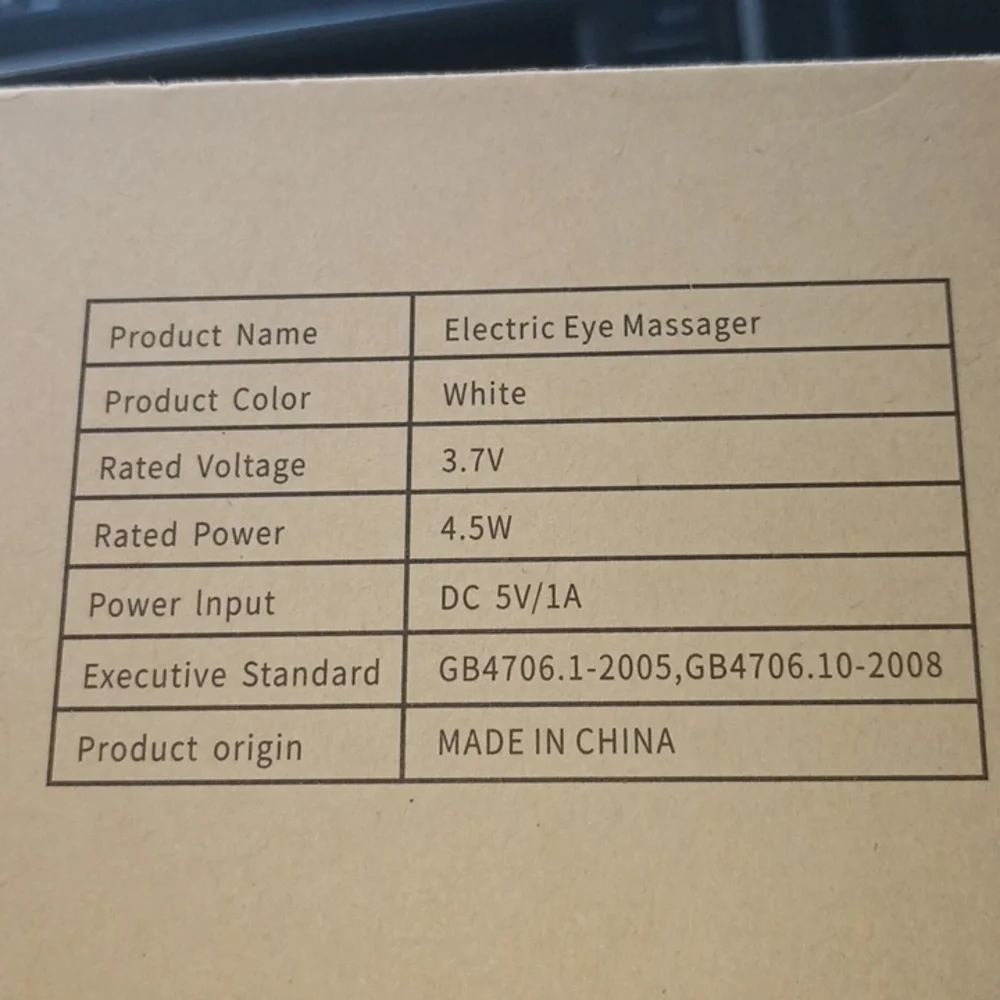 White Eye Massager